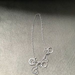 Necklace, silver costume